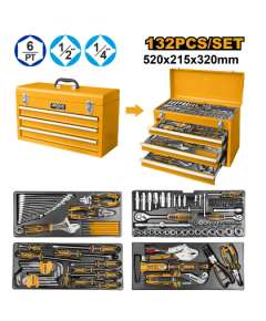 Ingco HTCS221321 132 PCS Toolchest Set