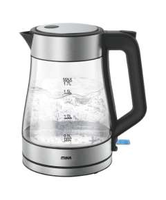 MIKA Kettle 1.7L Glass 360º Cordless Kettle