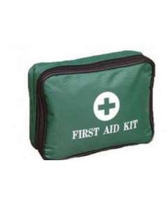 Green Pouch First Aid Kit