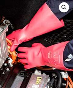 High Voltage Electrical Hand Gloves