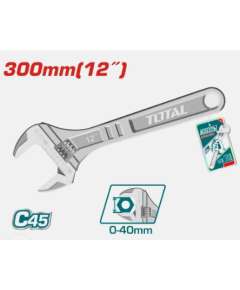 Total THT1010153 375mm 15″ Adjustable wrench