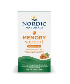Nordic Naturals Memory Support 1000mg Omega Blend 60Softgels Supplement