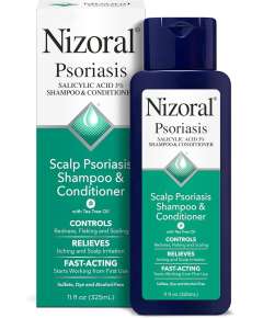 Nizoral Psoriasis 325ml Salicylic 3% Shampoo and Conditioner