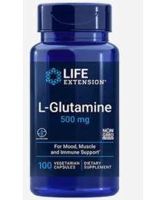 Life Extension L-Glutamine 500mg Capsules
