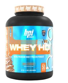 BPI Sports HD 1850g Whey Protein Powder