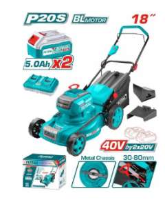 Total TLMLI20186 40V Cordless lawn mower