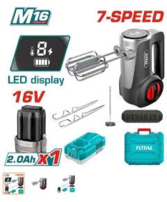 Total TMK023K 16V Cordless hand mixer