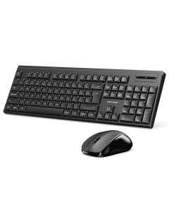 Vention Wireless Full-Sized Silent Keyboard and Mouse Combo