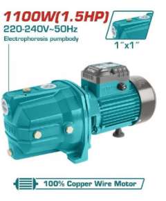 Total TWPS102 1100W 10Bar 10A Automatic pump control