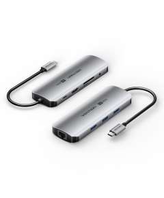 Vention USB C Multi-function 9 in 1  Docking Station