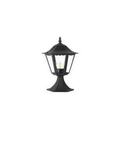 Illumatt ILM0616LF Stub E27 Black Dane Gate Light