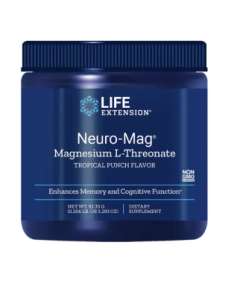 Life Extension 93.35G  Neuro-MAG L-Threonate Tropical Punch Flavour