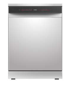 MIKA MDWFS1402P7S 14 Place Setting Silver Dish Washer