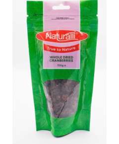 Naturalli 100gm Whole Dried Cranberries