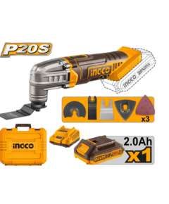 Ingco CMLI20228 20V Cordless LI-ION Multi Tool
