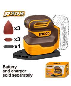 Ingco CPSLI2014 Cordless Palm Sander