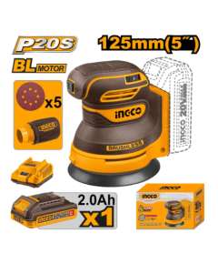Ingco CROSLI20021 20V LI-ION Random Orbit Sander
