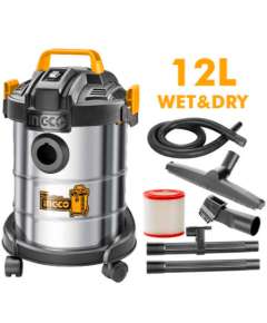 Ingco VC14122 12L Vacuum Cleaner