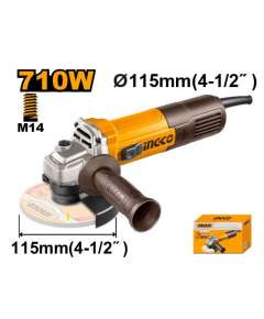 Ingco AG7118 710W Angle Grinder