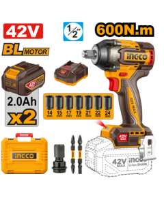 Ingco CIWLI42602 Cordless Impact Wrench