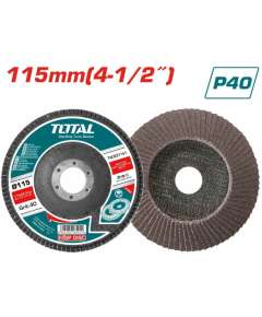 Total TAC631151 115mm*22.2mm P40 Flap disc