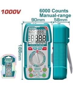 Total TMT5310002 6000 counts Digital multimeter