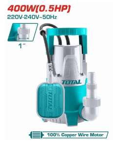Total TWP64006 400W Submersible Water pump