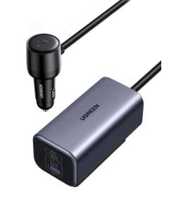 UGREEN 150W 4-Port GaN Fast Car Charger