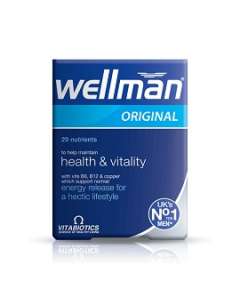 Vitabiotics Wellman 30Tablets Supplement