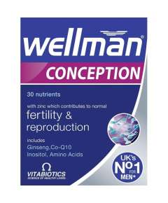 Vitabiotics Wellman Conception 30 Tablets Supplement