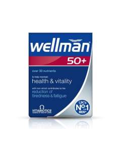 Vitabiotics Wellman 50+ 30Tablets Supplement