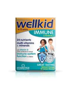 Vitabiotics Wellkid 30Chewable Tablets Supplement