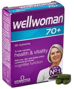 Vitabiotics Wellwoman 70+ 30Tablets Supplement