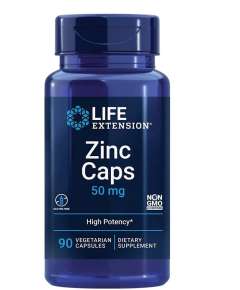 Life Extension Zinc 50mg 90 Capsules