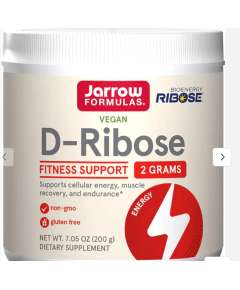 Jarrow D-Ribose Powder 200g Supplement
