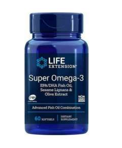Life Extension Super Omega 3 60 Softgels
