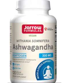 Jarrow Alpha Ashwagandha 300mg 120 Capsule  Supplement