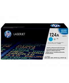HP Q6001A 124A Cyan Toner Cartridge
