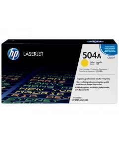 HP CE252A 504A Yellow Laserjet Toner Cartridge
