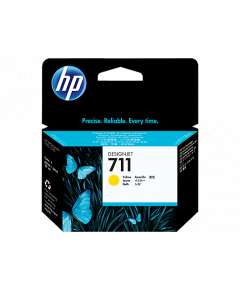 HP CZ132A 711 Yellow Ink Cartridge