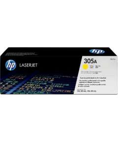 HP CE412A 305A Yellow LaserJet Toner Cartridge