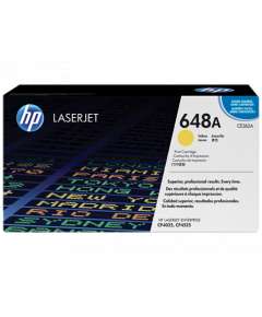 HP CE262A 648A Yellow LaserJet Toner Cartridge