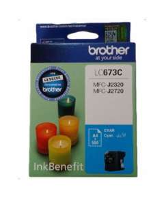 Brother LC-673C Cyan Ink Cartridge