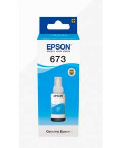Epson T6732 Cyan ink bottle
