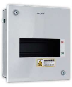 Tronic 6 Way Metal Distribution Board