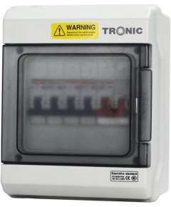 Tronic IP66 SPN 4 Way Distribution Board