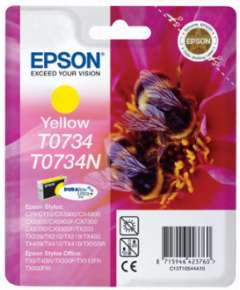 Epson T0734 Yellow Ink Cartridge