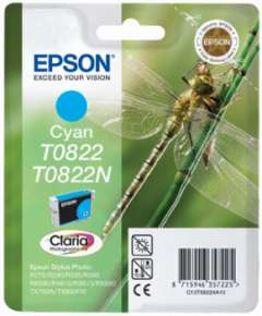Epson T0822 Cyan Ink Cartridge
