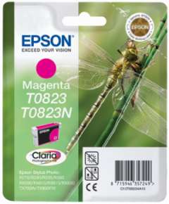 Epson T0823 Magenta Ink Cartridge