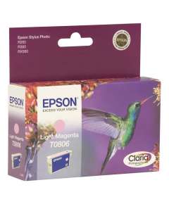 Epson Original T0806 Light Magenta Ink Cartridge